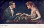 ÉCHECS: EINE PARTIE FÜR'S LEBEN / UNE PARTIE POUR LA VIE - ILLUSTRATION SIGNÉE: RUAB GNISCHAF (y-362) - Chess