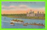 TORONTO, ONTARIO - PART OF WATERFRONT, CANADIAN NATIONAL EXHIBITION - SHIPS - VALENTINE-BLACK CO LTD - - Toronto