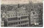 Bruxelles. Brussel. Panorama Pris De L´hôtel De Ville. Maison Du Roi. Broodhuis Genomen Van Stadhuis. Timbre - Zegel 56. - Mehransichten, Panoramakarten