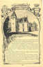 18 - CHER - CHATEAU De MEILLANT - BLASON - ARMOIRIES - COLLECTION HISTORIQUE Des CHATEAUX De FRANCE N° 28 - Meillant