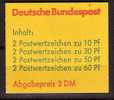 1065) Bund Markenheftchen Mi.Nr. 23c Postfrisch ** - Otros & Sin Clasificación