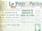 Le Petit Parisien Du 23/12/1942 LAVAL Rencontre HITLER - Le Petit Parisien