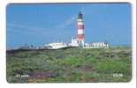 Lighthouse - Leuchtturm - Phare - Lighthouses - Phares  - Leuchttürme - Farol - Rare Isle Man Card - Leuchttürme