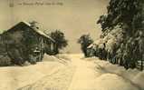 LA BARAGUE MICHEL SOUS LA NEIGE . POINT LE PLUS ELEVE DE L´ANCIENNE BELGIQUE . - Jalhay