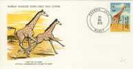 5645    FDC NIGER - Girafes