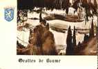 CARTE POSTALE DES GROTTES DE BAUME LES MESSIEURS - GALERIE DE CATAFALQUE ET LA SACRISTIE - Baume-les-Messieurs