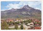 SALLANCHES (Haute-Savoie), Vue Générale Et Les Aiguilles De Varens  ;  TB - Sallanches