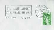 SC0237 Medoc Ses Chateaux Ses Vins Flamme ST Estephe 1980 - Wines & Alcohols