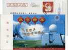 Meteorology Bureau,weather Radar,China 2004 Neimenggu Meteorology Bureau Advertising Pre-stamped Card - Climat & Météorologie