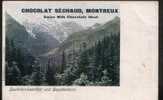 Lauterbrunnenthal Und Gspaltenhor Chocolat Sechaud Montreux - Lauterbrunnen
