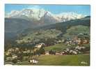 COMBLOUX - Vue Aérienne Et Le Mont-Blanc - Combloux