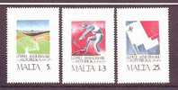 715 Malta: Republic Anniversary Yv 516/8 - Francobolli