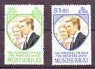 721a Montserrat: The Wedding Of Princess Ann Yv 300/1 - Montserrat