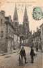 61 SEES Rue Conté, Cathédrale, Animée, Beau Plan, Ed Radiguey, 1905 - Sees