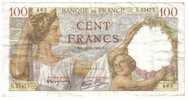 France Recto 100 Francs UA.10=7=1941.UA. - 100 F 1939-1942 ''Sully''