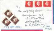 Lettre Du Canada Avec Bel Affranchissement De 6 Timbres (1964) - Storia Postale