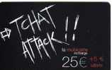 MOBICARTE TCHAT ATTACK ETAT COURANT (traces Très Légères) - Kaarten Voor De Telefooncel (herlaadbaar)