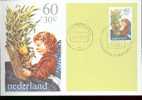 PAYS BAS CARTE MAXIMUM NUM.YVERT 1143  ENFANTS ET LECTURE - Maximumkarten (MC)