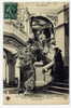 H133 - LE MONT DORE - L'établissement Thermal à L'heure De La Cure, L'escalier Du Grand Hall (1910 - Oblitération Ambula - Le Mont Dore
