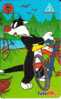 INDONESIA 15.000 R  DISNEY  CARTOON  SILVESTER THE CAT   ON BIKE  ANIMAL PRIVATE  COMPANY SPECIAL PRICE  !!! - Indonesia