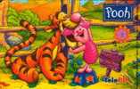 INDONESIA 10.000 R  DISNEY CARTOON WINNIE THE POOF  TIGER & PIG ANIMAL PRIVATE  COMPANY SPECIAL PRICE  !!! - Indonesië