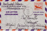 Lot 409: Entier Postal USA, Air Letter, Aéogramme De Philadelphie Pour L'Allemagne - 1941-60