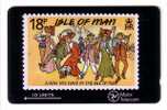 Stamps On Cards – Timbres - Stamp On Card - Timbre - Vintage - ISLE OF MAN Old And Limited GPT System Card - Isle Of Man