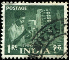 Pays : 229,1 (Inde : République)  Yvert Et Tellier N° :   63 (o) - Used Stamps