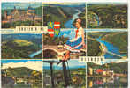 Grand-Duché De Luxembourg - Vianden, Carte Grand Format - Vianden