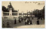 H135 - L´entrée Du Parc à La Tête D´Or Et Le Monument Des Légionnaires Du Rhône (jolie Carte Animée E 1904 - Dos Non Div - Lyon 6