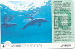 DELPHIN Dolfijn DOLPHIN Dauphin Auf Metro Karte (68) - Delfini