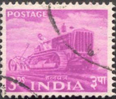 Pays : 229,1 (Inde : République)  Yvert Et Tellier N° :   54 (o) - Used Stamps