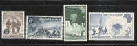 AAT 1957 Australian Explorers 5p - 2sh MNH  (8p MLH) - Neufs