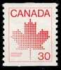 Canada (Scott No. 950 - Feuille D'érable / Maple Leaf) [**] Luxe / ExF - Roulette / Coil  (Paire / Pair) - Unused Stamps