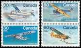 Canada (Scott No. 970a Et 972a  - Avions / Planes) [**] - Unused Stamps