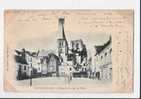 CPA----40--MONTRICHARD--- --PLACE  DE LA RUE DU PONT_____________________ - Montrichard