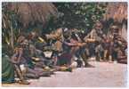 Angola: Semi NUDE Women With Children. Old Postcard - Angola