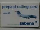 België - Belgique: Sabena (nieuw - Neuf - Mint) - Avions