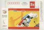 Archery,Dart Throwing,China 2003 Sanming Post Advertising Postal Stationery Card - Bogenschiessen
