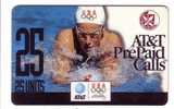 SWIMMING - Olympic Games - USA NOC ( AT&T Card ) * Natation Nuoto Natacion Jeuy Olympiques - AT&T
