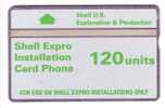 SHELL ( England ) - Oil Driling Rig - Fuels - Petrol - Petrole - Essence - Fuel - Essences - Little Scratch - See Scan - Oil