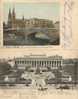 Lot De 4 Cartes Postales D' Allemagne : Berlin FribourgNeufchmanftein Ile De La Mer Noire - Gutach (Breisgau)