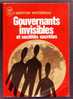 Gouvernants Invisibles Et Sociétés Secrètes - Collection J'AI LU N°A269 - L'aventure  Myst. - Serge HUTIN - Fantastique