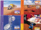 Australia-2001 Outback Services  Set Of 5 Maximum Cards - Cartoline Maximum