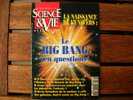 Sciences & Vie Hors Série N°189 Du 12/1994 - LE BING BANG EN QUESTIONS. - Scienze