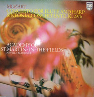 * LP * MOZART: KONZERT FÜR FLÖTE, HARFE UND ORCHESTER IN C - MARRINER / ACADEMY OF ST.MARTIN-IN-THE-FIELD - Classique