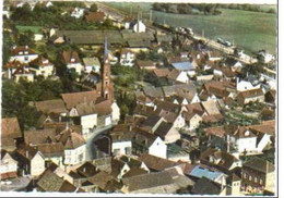 HOCHEFELDEN  Vue Aérienne Générale Et L'église Protestante - Hochfelden