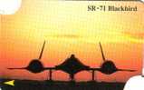 SINGAPORE  $20  WAR  AIRPLANE  SR-71 BLACK  BIRD  AT SUNSET    MINT  GPT  SIN-38D(130)  CV$30US READ DESCRIPTION !! - Singapore