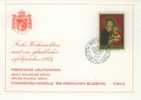 Liechtenstein Glückwunschkarte / Christmas Card 1973 - Madonna - Icon - Interi Postali