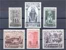 LUXEMBOURG, SET ST. WILLIBROD 1938 F NEVER HINGED **! - Nuevos